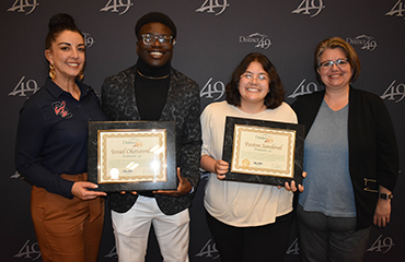  Daniels Scholars are honored during the May Fantastic 49.